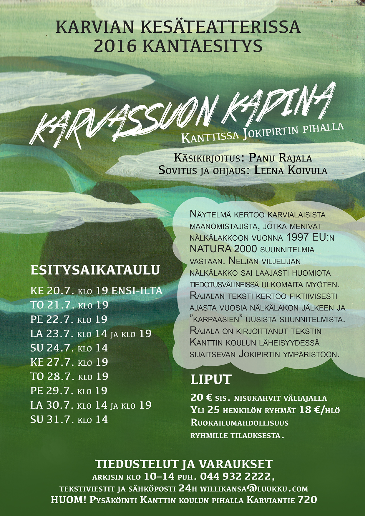 Karvassuon juliste